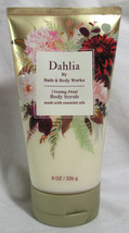 Bath & Body Works Creamy Petal Body Scrub made with essential oils DAHLIA 8 oz - £20.89 GBP