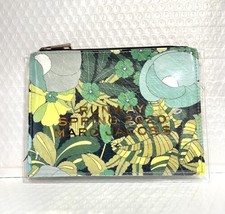 Marc Jacobs Spring 2020 Floral Runway Cosmetic Bag NEW 8&quot; X 6&quot; Green - £19.78 GBP