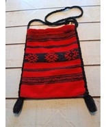 Vintage 70s Artisan Hand Made Knit Hand/Tote Crossbody Bag Made in Greec... - £9.84 GBP
