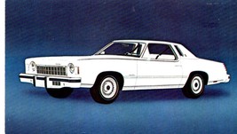 1975 Chevrolet Monte Carlo Coupe dealer postcard - £1.72 GBP