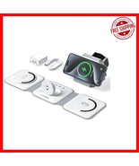 Versatile Foldable 3 in 1 Charging Station with Magnetic Pad - Travel Es... - $817.60 MXN