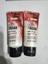 Quiet &amp; Roar Limited Edition Vanilla + Chai Latte Body Lotion 2 Fl Oz (Lot Of 2) - $26.95