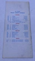 Vintage The Citadel Bulldogs 1966-67 Basketball Media Guide Press Bookle... - $24.74