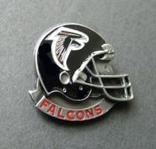 Atlanta Falcons Nfl Football Helmet Emblem Logo Lapel Pin Badge 1 Inch - £4.78 GBP