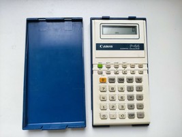 Canon Calculator F-44 Collector Working Condition with Case Made in Japan - £23.89 GBP