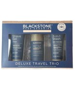 Blackstone Men&#39;s Grooming sea &amp; surf Deluxe travel trio for body and fac... - £25.94 GBP