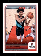 2023-24 Hoops Winter #166 Shaedon Sharpe Portland Trail Blazers - £1.39 GBP