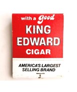 King Edward Cigars Vintage Matchbook Tobacco Advertisement Matches Unstr... - $27.39 CAD
