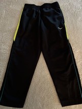 Everlast Boys Black Neon Yellow Accent Pockets Athletic Jogger Pants 4 - $7.35