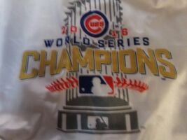 Chicago Cubs 2016 World Series Champions Team Logo Double Sided Car Flag... - $14.36