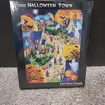 Vermont Christmas Company VC174 Halloween Town Puzzle 550 USA NEW SEALED - $11.50