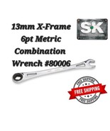 SK PRO TOOLS 80006 13mm XFrame Ratcheting Wrench Steel 1.7 ARC 3X Torque - £21.06 GBP