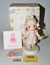 Enesco Precious Moments Jumping For Joy 1999 Figurine PM991 Members Only - £11.19 GBP