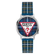 Guess Women&#39;s Classic Blue Dial Watch - V1029M1 - £55.66 GBP