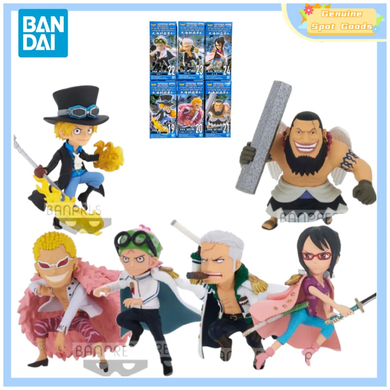 Genuine Bandai One Piece Wcf WT100 VOL4 Sabo Coby Anime Action Figures Model - £22.32 GBP+