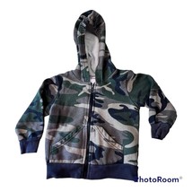 Kid Connection Boys 24 Months Camo Full Zip Hoodie Sweatshirt - £6.45 GBP