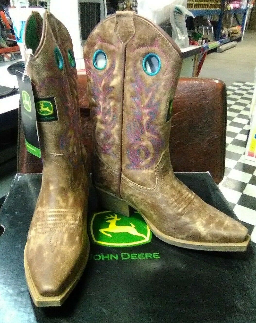 John Deere JD3241 Kid's Western Boot - $69.99