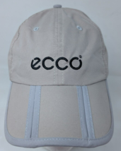 Ecco Danish Shoe Company Gray Baseball Cap Running Tennis Golf Hat Light... - $19.01