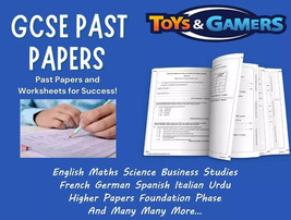 GCSE Chemistry: AQA Past Papers with Practice Test, Revision Sheets, and... - $8.09