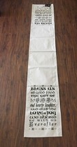 Jozie B GIVE BETTER LIVE BETTER Script Farmhouse Country Table Runner 72... - £3.75 GBP