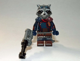 Toys Rocket Raccoon Main suit Guardians of the Galaxy Minifigure Custom - £5.11 GBP