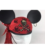 Disney Parks Pirates of the Caribbean Pirate Ear Hat Mickey Ears Adult S... - $21.35 CAD