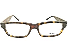 New PRADA VPR 2R2 QAH 54mm Tortoise Men&#39;s Eyeglasses Frame #8 - £153.16 GBP