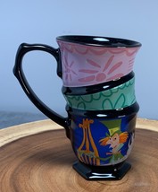 Disney Mary Blair Alice In Wonderland Mad Hatter Stacked Mug 10 Oz Hexagonal Sto - $18.68