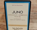 Sunday Riley Juno Antioxidant + Superfood Face Oil 1.18 Oz NEW SEALED  - $38.91