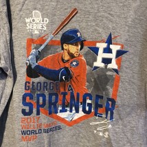 Houston Astros George Springer World Series MVP 3XL T-Shirt 2017 MLB Fanatics - £8.91 GBP