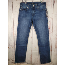 True Religion Mens Jeans Ricky Big T Straight Leg NWT 33x32 - $85.18