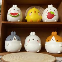 L cute chick rabbit strawberry mochi squishies slow rising stress relief squeeze fidget thumb200