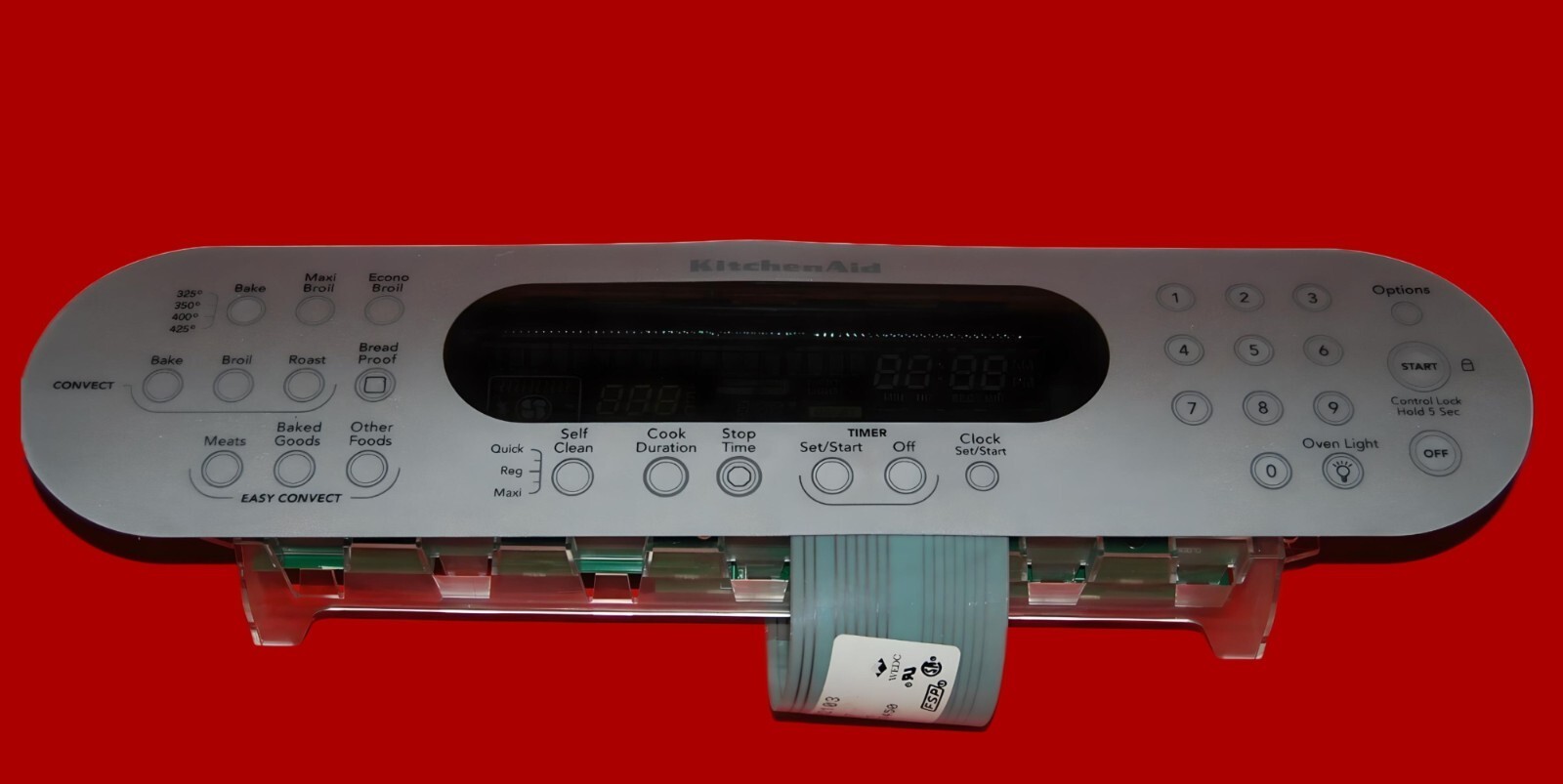 Whirlpool Oven Control Board And Touch Membrane - Part # 9762811 | 9762103 - $139.00
