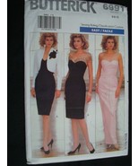 Butterick 6991 Misses Jacket and Dress Sewing Pattern Size 6-10 UNCUT - $167.36 MXN