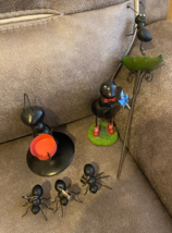 Insect Ants Figurine Shelf Decor Set of 6 - £7.80 GBP