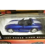 NEW ERTL ASSEMBLED 1997 DODGE VIPER RT/10- BOXED- MINT- L55 - $4.64