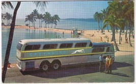 Transpotation Postcard Greyhound Super Scenicruise America&#39;s Favorite Bus - £3.71 GBP