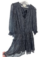 Pinch Black Chiffon Flirty A line Short Dress Lined Party Cocktail Size S - $25.67 CAD