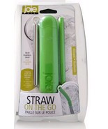 MSC Joie Straw On The Go Reusable Straw TRAVEL Case SILICONE STAINLESS S... - €7,73 EUR