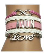 Love AVON Multi-Strand Bracelet - Infinity Charm  Distributor Sales Rep Swag - £7.89 GBP