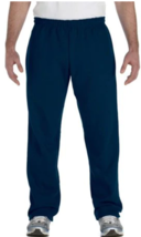 Glidan 5XL Heavy Blend Fleece Lined Elastic Waist, Pockets  Sweatpants Navy - £8.70 GBP