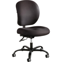 Safco Alday 24/7 Task Chair - Black Polyester Seat - Plastic Back -... - £343.71 GBP