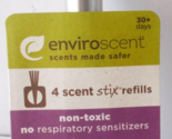 ENVIROSCENT 4 Refill Sticks Non-Toxic Lavender Tea Honey  8 oz - £5.41 GBP