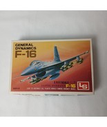 LS General Dynamics F-16 Model Kit in original open box 1:144 scale Comp... - $17.95