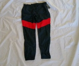 Original Use Men&#39;s Drawstring Colorblock Blue/Red Retro Sweatpants Size Medium - £22.27 GBP