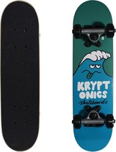 Kryptonics Locker Board Cruiser Complete Skateboard, Big-Eye, 22” X, Red... - $31.92