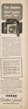 1937 Print Ad Kodak Bantam Special Cameras Eastman Rochester,New York - £11.13 GBP