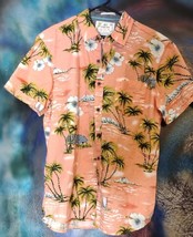 MBX Colorful Pink Catamaran Yacht Hawaiian Shirt Mens Medium - £11.51 GBP