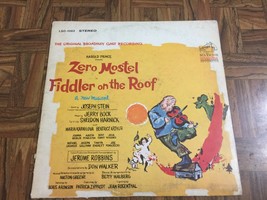 1964 Original Fiddler On The Roof (Rca Victor, LSO-1093) Album Lp Zero Mostel - £1.01 GBP