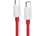 65W Warp Charge Cable For Oneplus 9 Pro 8T Charging Cable Usb C To Usb C... - $14.99